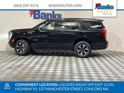 Onyx Black 2026 GMC Yukon 4WD AT4