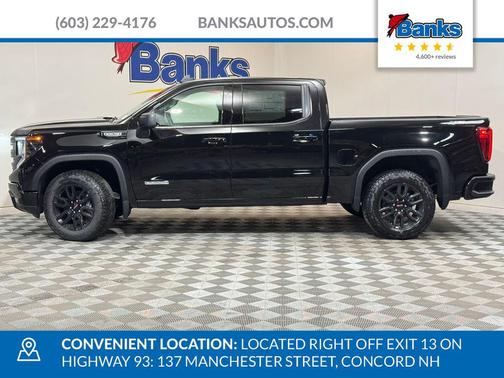 Onyx Black 2026 GMC Sierra 1500 Elevation