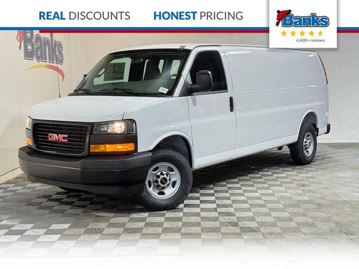 Summit White 2026 GMC Savana 2500 Work Van