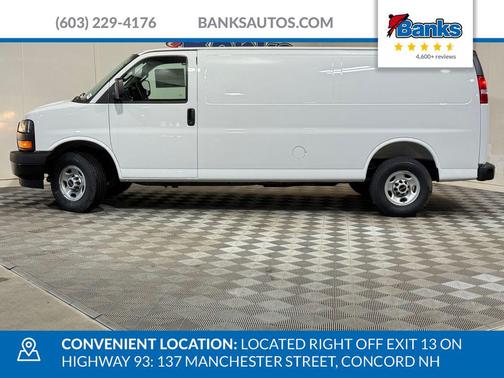 Summit White 2026 GMC Savana 2500 Work Van