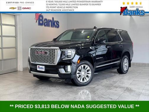 Onyx Black 2023 GMC Yukon Denali