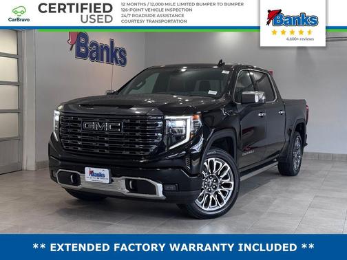 Onyx Black 2023 GMC Sierra 1500 Denali Ultimate