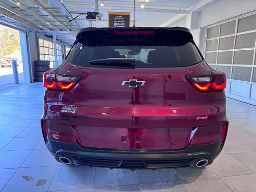 Crimson Metallic 2025 Chevrolet Trailblazer RS