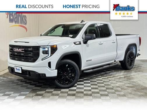Summit White 2026 GMC Sierra 1500 Elevation