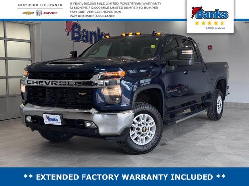 Northsky Blue Metallic 2022 Chevrolet Silverado 2500 LT