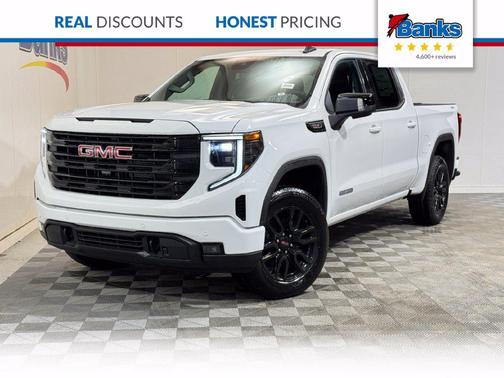 Summit White 2026 GMC Sierra 1500 Elevation