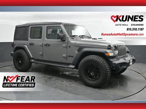 Sting Gray Clearcoat 2019 Jeep Wrangler Unlimited Sport