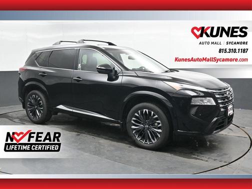 Super Black 2026 Nissan Rogue Platinum