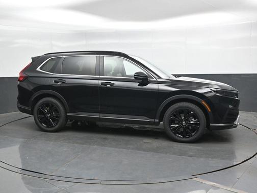 Crystal Black Pearl 2025 Honda CR-V Hybrid Sport Touring
