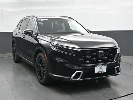 Crystal Black Pearl 2025 Honda CR-V Hybrid Sport Touring