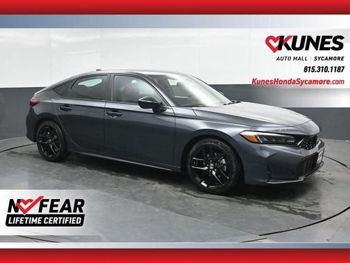 Meteorite Gray Metallic 2026 Honda Civic Sport