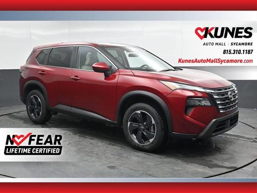 Scarlet Ember Tintcoat 2025 Nissan Rogue SV