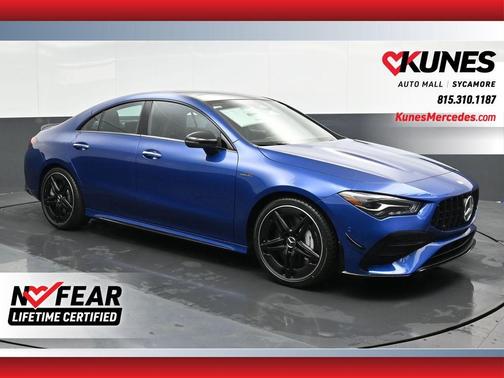 Starling Blue Metallic 2025 Mercedes-Benz AMG CLA 35 Base
