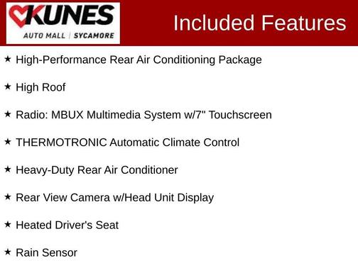 2024 Mercedes-Benz Sprinter 2500 144 WB Standard Roof Passenger