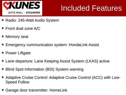 Platinum White Pearl 2023 Honda Pilot EX-L 7-Passenger