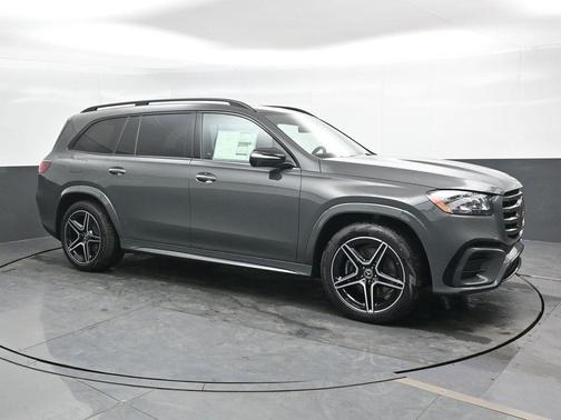 Gray 2026 Mercedes-Benz GLS 450 4MATIC