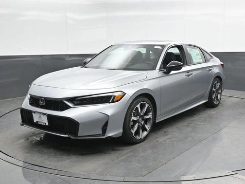 Solar Silver Metallic 2026 Honda Civic Hybrid TOURING