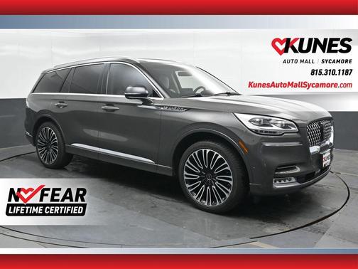 Dark Gray Metallic 2023 Lincoln Aviator Black Label AWD