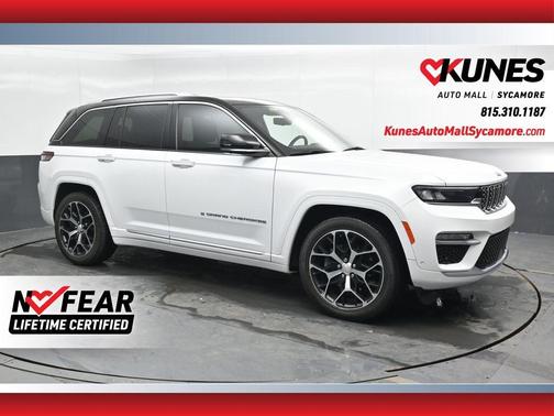 Bright White Clearcoat 2022 Jeep Grand Cherokee 4xe Summit
