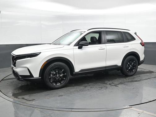 Platinum White Pearl 2026 Honda CR-V Hybrid Sport-L