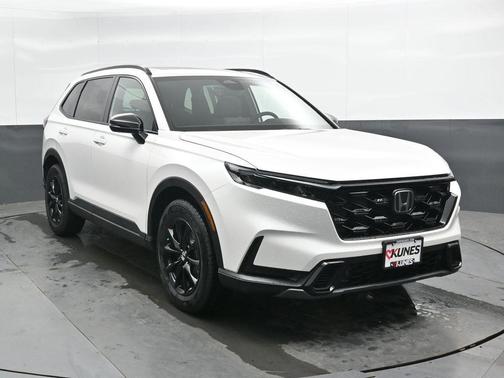 Platinum White Pearl 2026 Honda CR-V Hybrid Sport-L