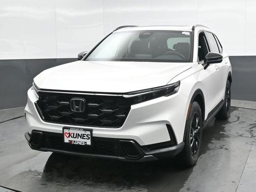 Platinum White Pearl 2026 Honda CR-V Hybrid Sport-L