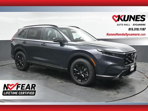 Meteorite Gray Metallic 2026 Honda CR-V Hybrid Sport-L