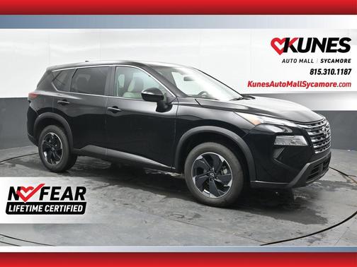Super Black 2025 Nissan Rogue SV