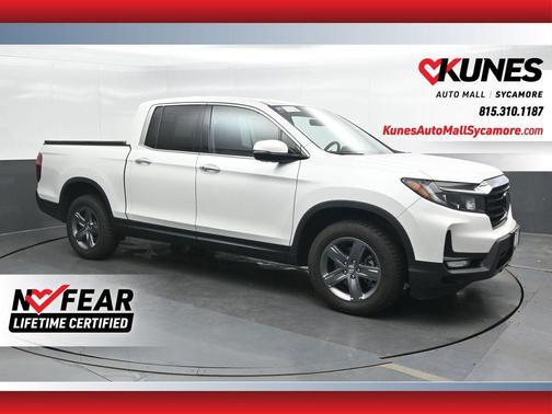 Platinum White Pearl 2022 Honda Ridgeline RTL-E