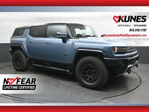 Neptune Blue 2024 GMC HUMMER EV SUV 3X
