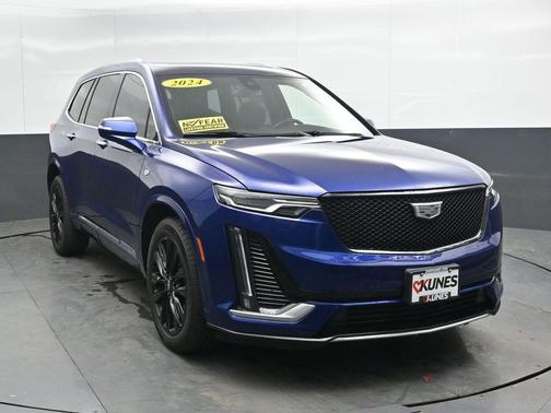 Opulent Blue Metallic 2024 Cadillac XT6 Premium Luxury AWD