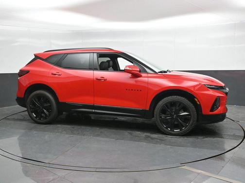 Red 2021 Chevrolet Blazer RS