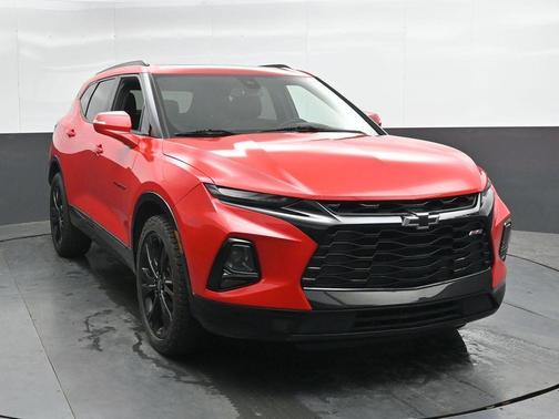 Red 2021 Chevrolet Blazer RS