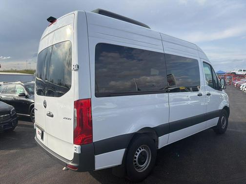 Arctic White 2024 Mercedes-Benz Sprinter 2500 144 WB Standard Roof Passenger