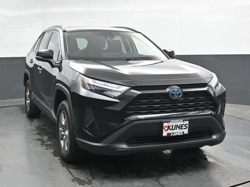 Midnight Black Metallic 2024 Toyota RAV4 Hybrid XLE