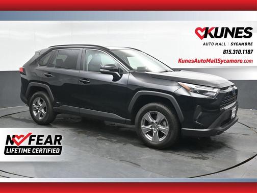 Midnight Black Metallic 2024 Toyota RAV4 Hybrid XLE