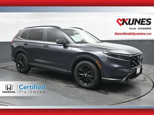 Meteorite Gray Metallic 2024 Honda CR-V Hybrid Sport-L