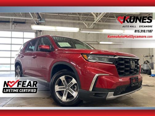 Radiant Red Metallic II 2024 Honda Pilot EX-L