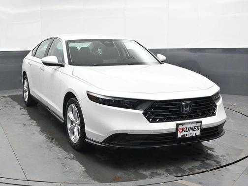 Platinum White Pearl 2026 Honda Accord LX