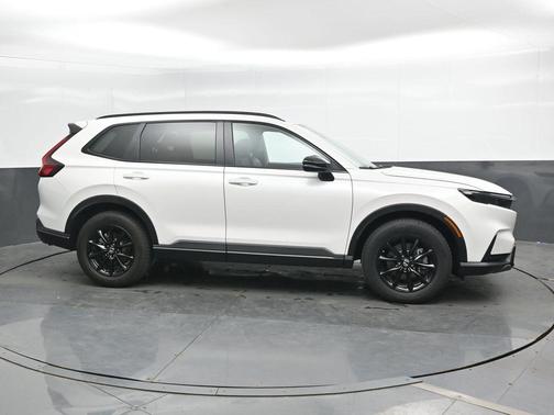 Platinum White Pearl 2026 Honda CR-V Hybrid Sport-L