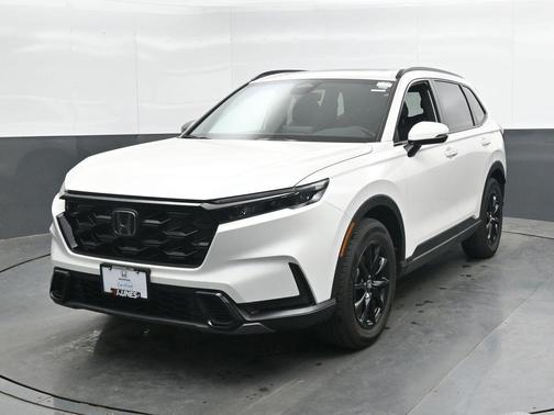 Platinum White Pearl 2026 Honda CR-V Hybrid Sport-L