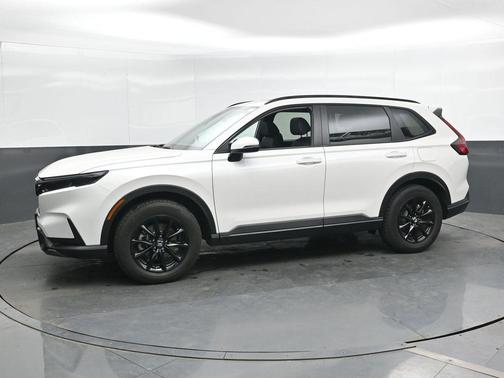 Platinum White Pearl 2026 Honda CR-V Hybrid Sport-L