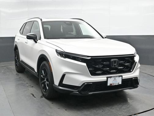 Platinum White Pearl 2026 Honda CR-V Hybrid Sport-L