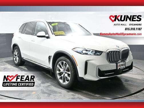 Alpine White 2025 BMW X5 PHEV xDrive50e