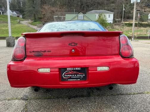 RED 2003 Chevrolet Monte Carlo SS