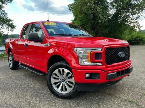 RED 2018 Ford F-150 XL