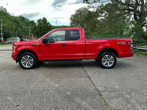 RED 2018 Ford F-150 XL