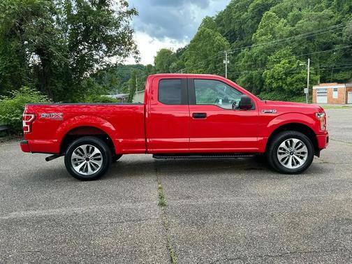 RED 2018 Ford F-150 XL