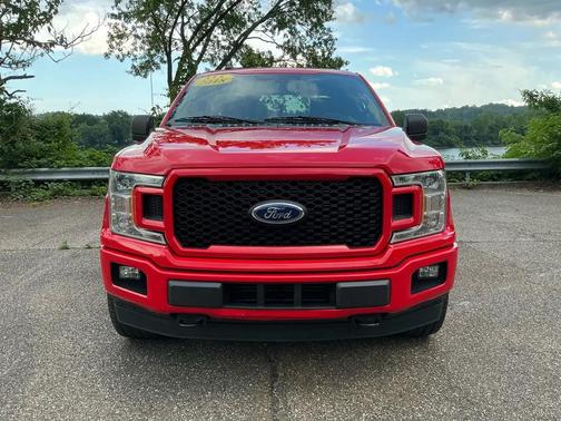 RED 2018 Ford F-150 XL