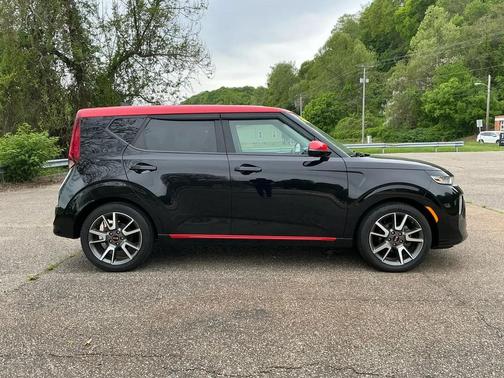 Inferno Red/Black Roof 2020 Kia Soul GT-Line